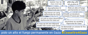 Alto el fuego en Gaza – Ceasefire4Gaza