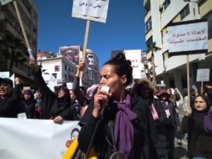 20 años en Marruecos: La lucha feminista más viva que nunca en la celebración del 8 de marzo.