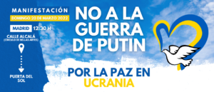 MANIFIESTO No a la guerra de Putin